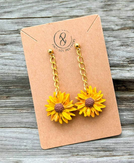 Solis Cascade | Bright Like Her Collection | Handmade Polymer Clay Earrings