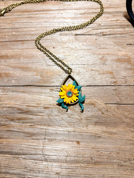 Soltear | Bright Like Her Collection | Handmade Polymer Clay Pendant