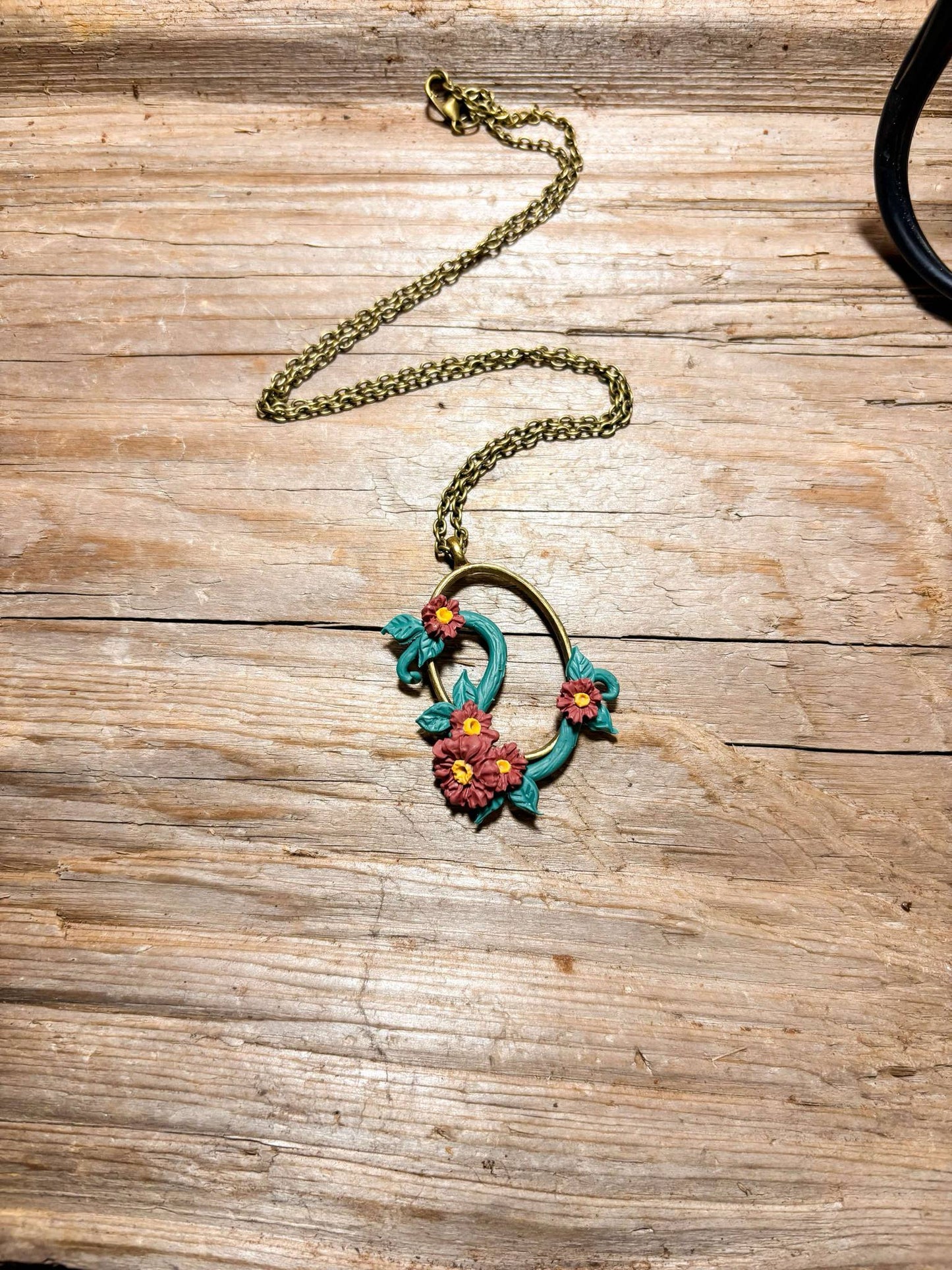 Clara | Asterea Collection | Handmade Polymer Clay Pendant