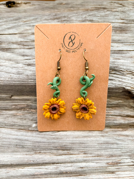 Reba | Bright Like Her Collection | Handmade Polymer Clay Earrings