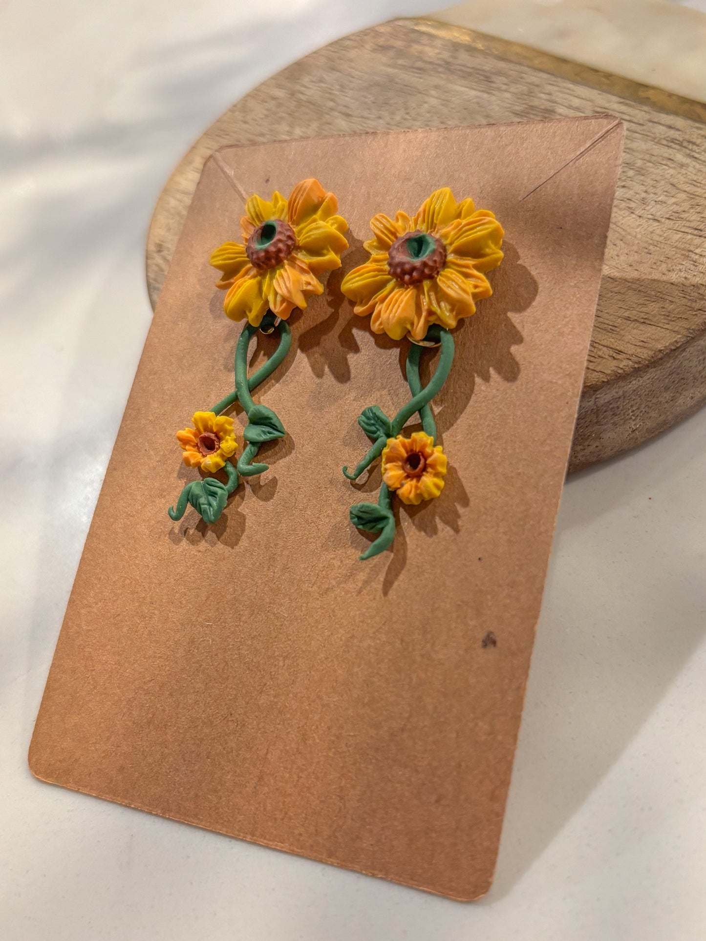 Mary Lou | Bright Like Her Collection | Handmade Polymer Clay Earrings
