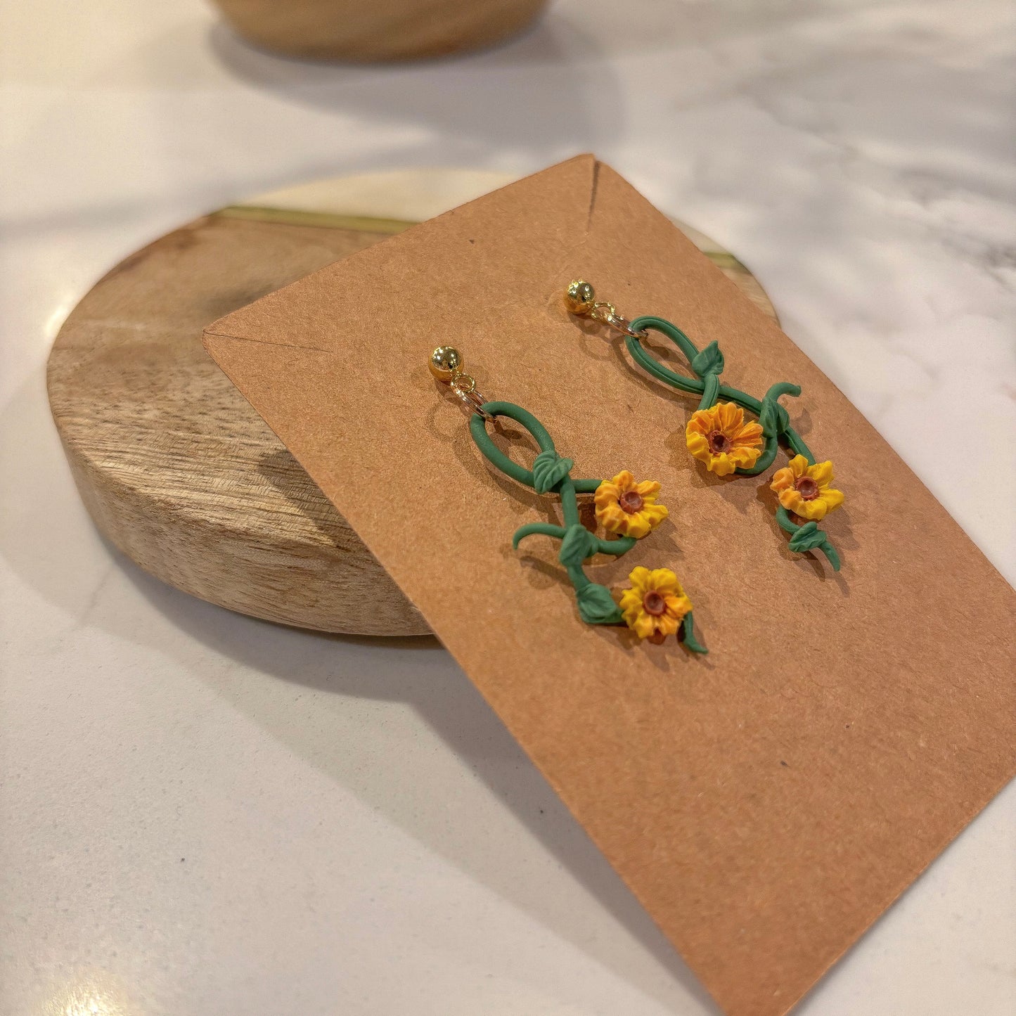 Evelyn | Bright Like Her Collection | Handmade Polymer Clay Earrings