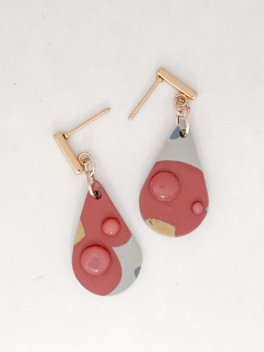 Nova | Modwave Collection | Handmade Polymer Clay Earrings