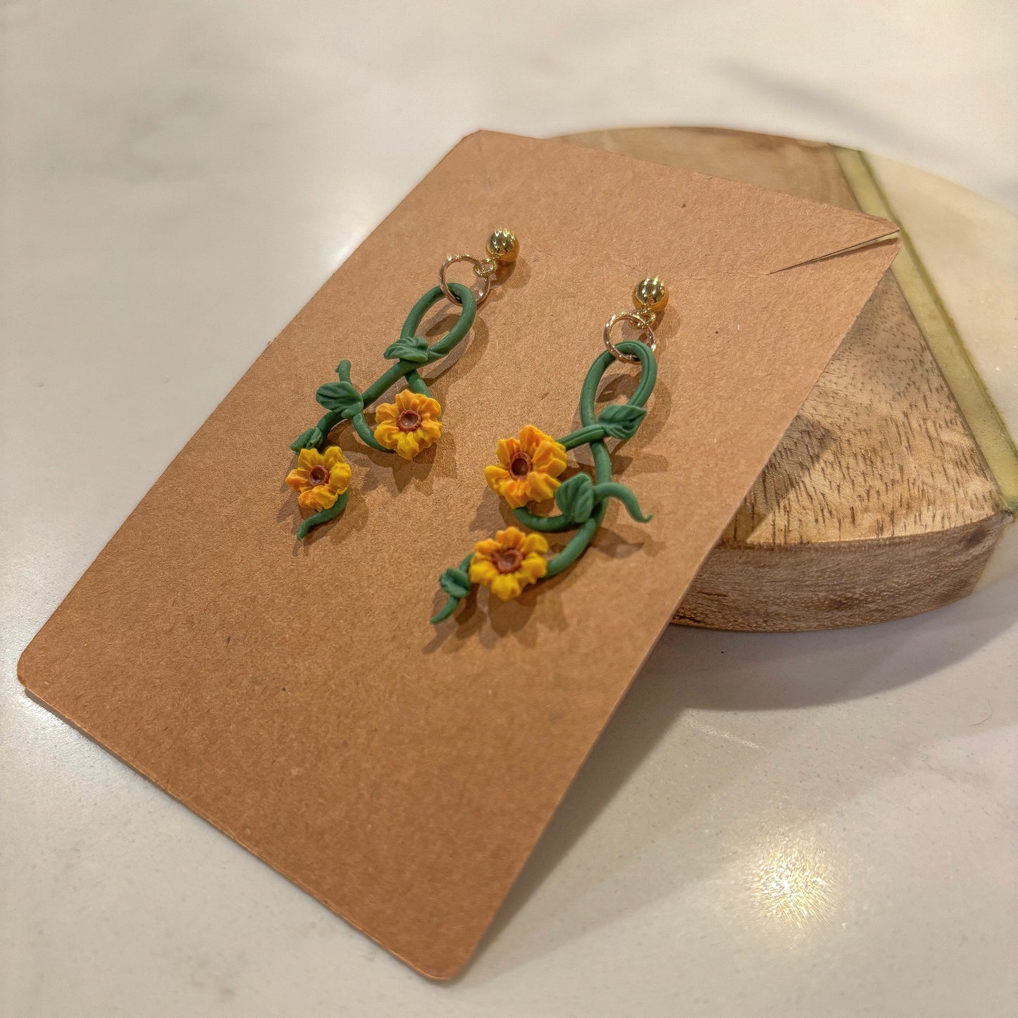 Evelyn | Bright Like Her Collection | Handmade Polymer Clay Earrings