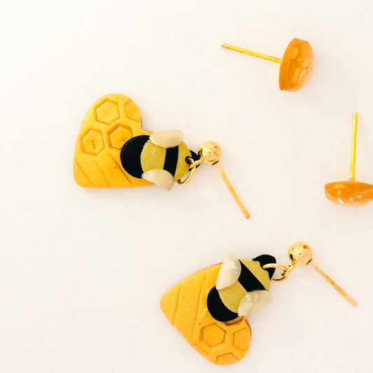 Alison | Misfits Collection | Handmade Polymer Clay Earrings