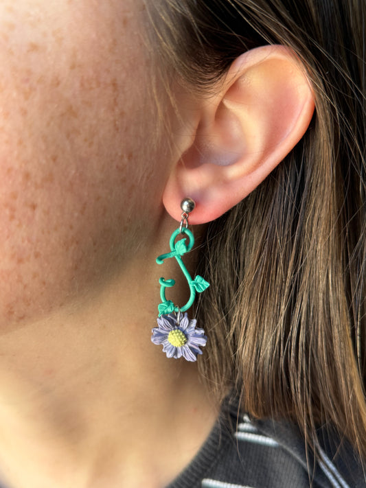 Lunara | Aster Collection | Handmade Polymer Clay Earrings