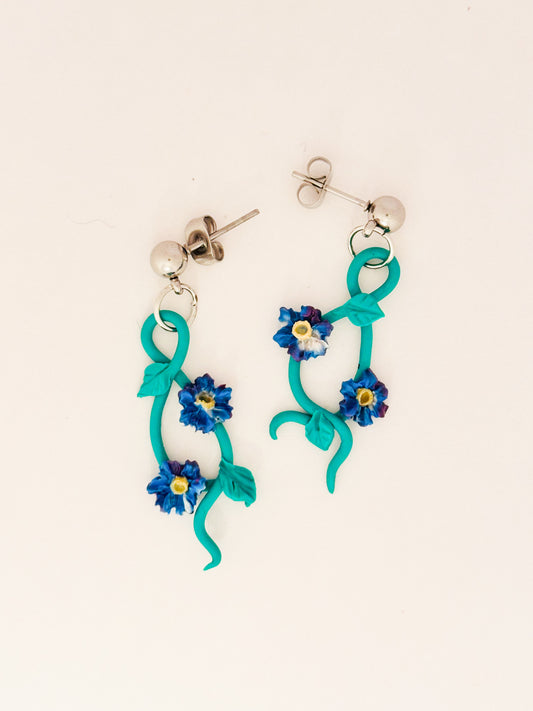 Leigh | Aster Collection | Handmade Polymer Clay Earrings