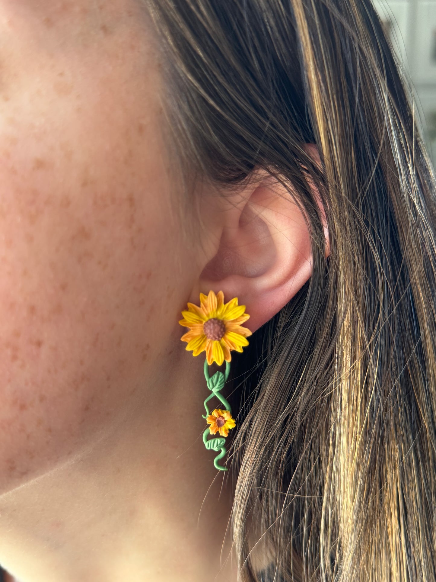 Betty Mae | Bright Like Her Collection | Handmade Polymer Clay Earrings