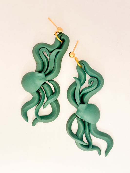 Nautilune | Misfits Collection | Handmade Polymer Clay Earrings