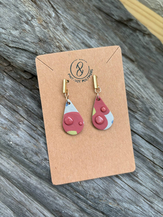 Nova | Modwave Collection | Handmade Polymer Clay Earrings