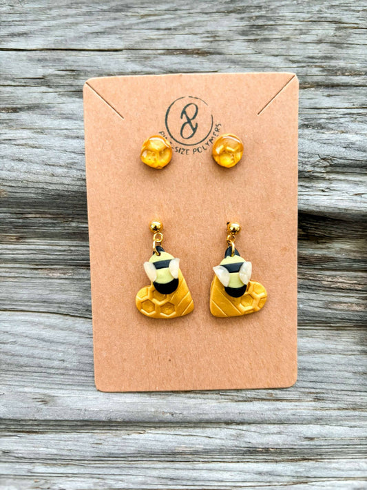 Alison | Misfits Collection | Handmade Polymer Clay Earrings
