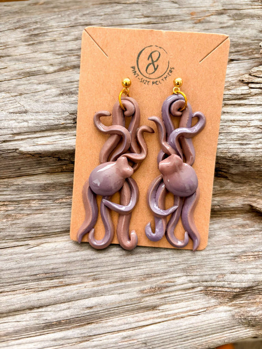 Inkspire | Misfits Collection | Handmade Polymer Clay Earrings
