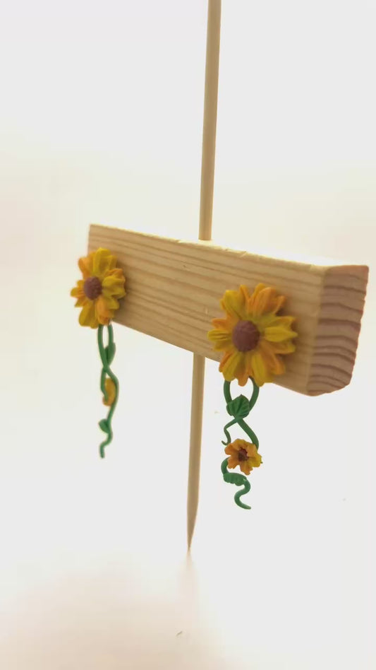 Betty Mae | Bright Like Her Collection | Handmade Polymer Clay Earrings