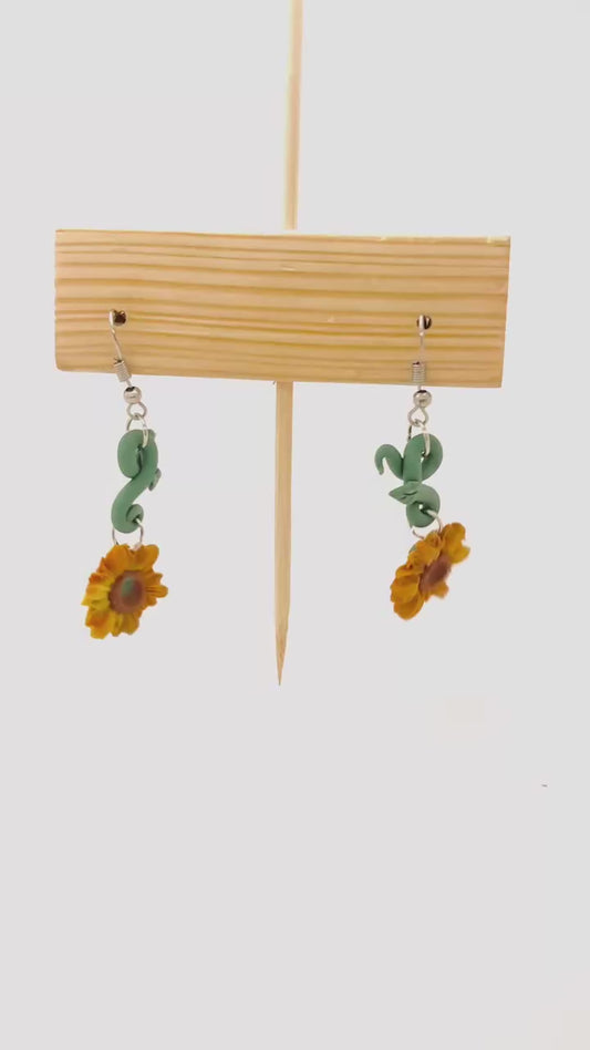 Helena | Bright Like Her Collection | Handmade Polymer Clay Earrings