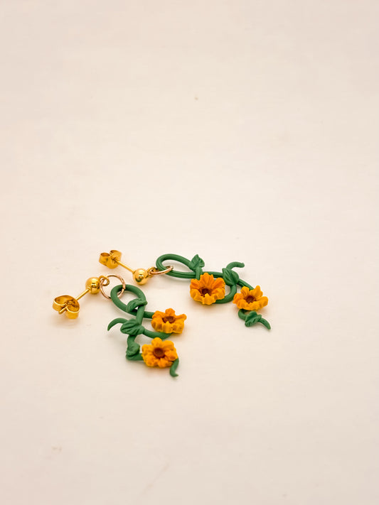 Evelyn | Bright Like Her Collection | Handmade Polymer Clay Earrings
