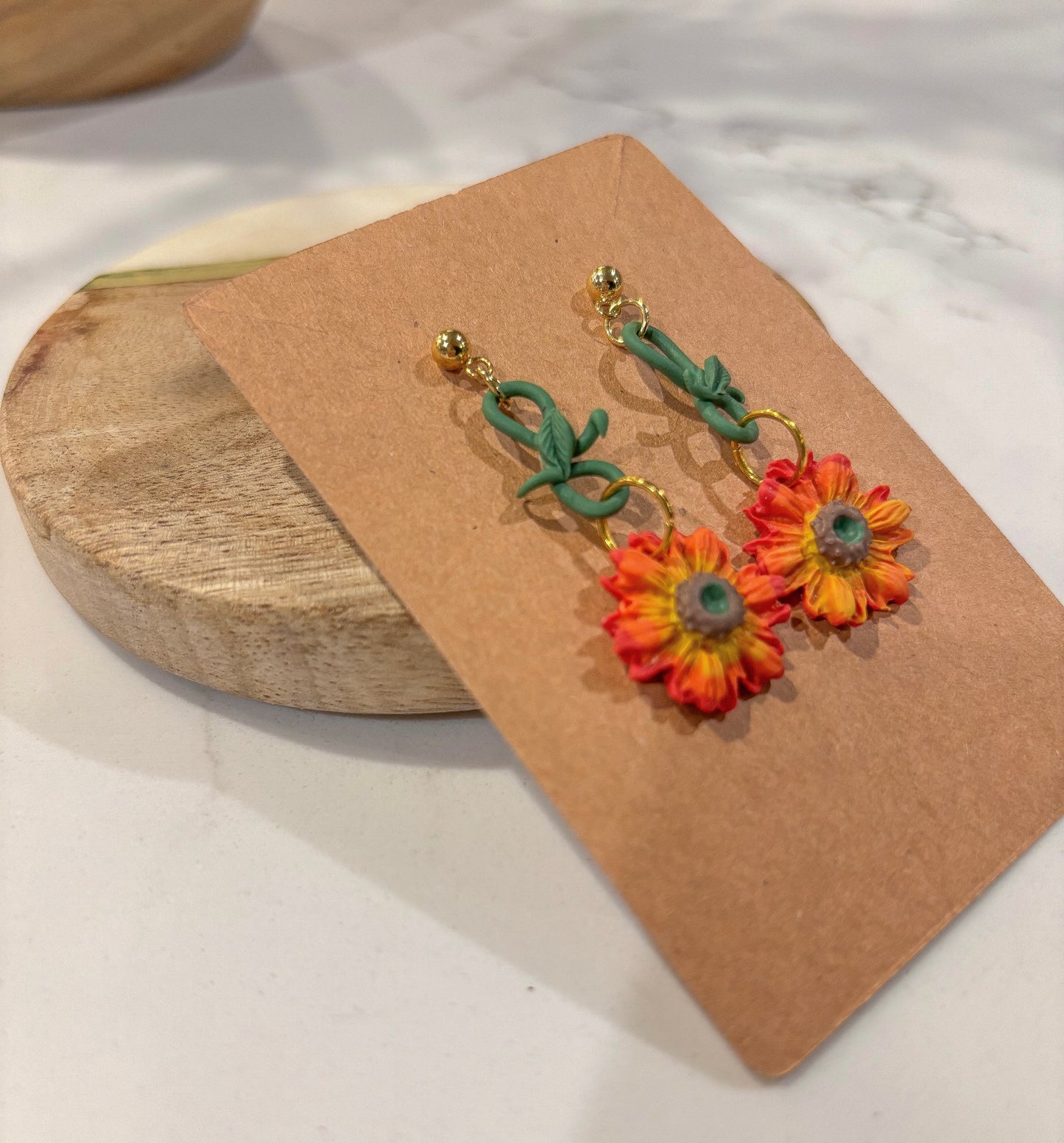 Jolene | Bright Like Her Collection | Handmade Polymer Clay Earrings