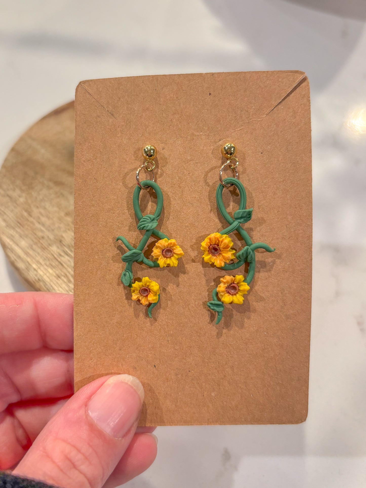Evelyn | Bright Like Her Collection | Handmade Polymer Clay Earrings